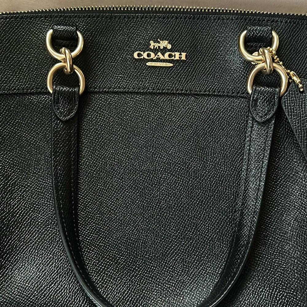 Coach double zip cross body